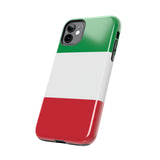 Italy flag Tough Phone Cases