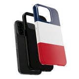 France flag Phone Case — Blue White Red Protective Cover