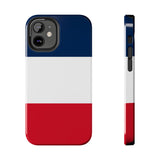 France flag Phone Case — Blue White Red Protective Cover