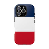 France flag Phone Case — Blue White Red Protective Cover