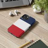 France flag Phone Case — Blue White Red Protective Cover