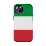 Italy flag Tough Phone Cases