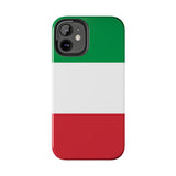 Italy flag Tough Phone Cases