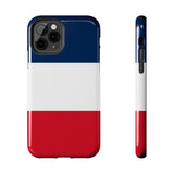 France flag Phone Case — Blue White Red Protective Cover