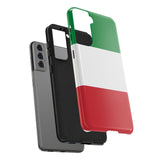 Italy flag Tough Phone Cases