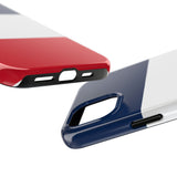 France flag Phone Case — Blue White Red Protective Cover