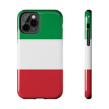 Italy flag Tough Phone Cases