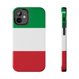 Italy flag Tough Phone Cases