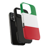 Italy flag Tough Phone Cases
