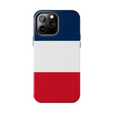 France flag Phone Case — Blue White Red Protective Cover
