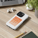 Work Hard Stay True Phone Case — Motivational Protective Phone Cover