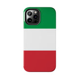 Italy flag Tough Phone Cases