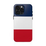 France flag Phone Case — Blue White Red Protective Cover