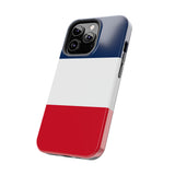 France flag Phone Case — Blue White Red Protective Cover