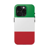 Italy flag Tough Phone Cases
