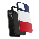 France flag Phone Case — Blue White Red Protective Cover