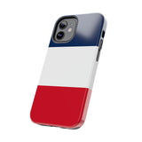 France flag Phone Case — Blue White Red Protective Cover