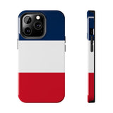 France flag Phone Case — Blue White Red Protective Cover