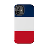 France flag Phone Case — Blue White Red Protective Cover
