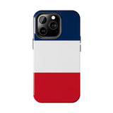 France flag Phone Case — Blue White Red Protective Cover