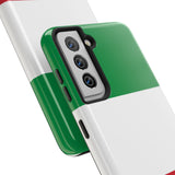 Italy flag Tough Phone Cases