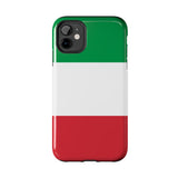 Italy flag Tough Phone Cases