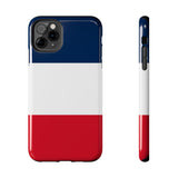 France flag Phone Case — Blue White Red Protective Cover