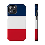 France flag Phone Case — Blue White Red Protective Cover