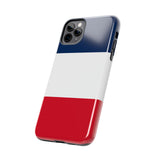 France flag Phone Case — Blue White Red Protective Cover