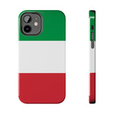 Italy flag Tough Phone Cases
