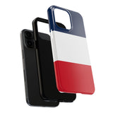 France flag Phone Case — Blue White Red Protective Cover