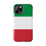 Italy flag Tough Phone Cases
