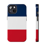 France flag Phone Case — Blue White Red Protective Cover