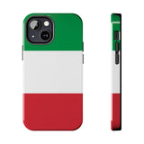 Italy flag Tough Phone Cases
