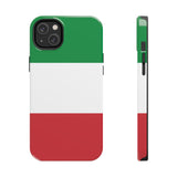 Italy flag Tough Phone Cases