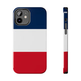 France flag Phone Case — Blue White Red Protective Cover