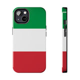 Italy flag Tough Phone Cases