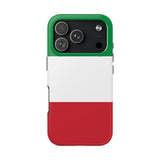 Italy flag Tough Phone Cases