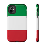 Italy flag Tough Phone Cases