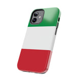 Italy flag Tough Phone Cases