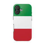 Italy flag Tough Phone Cases