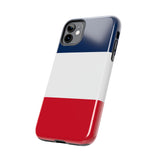 France flag Phone Case — Blue White Red Protective Cover