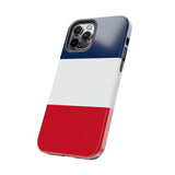 France flag Phone Case — Blue White Red Protective Cover