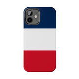 France flag Phone Case — Blue White Red Protective Cover