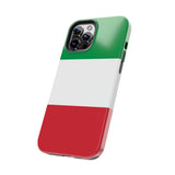 Italy flag Tough Phone Cases