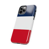 France flag Phone Case — Blue White Red Protective Cover