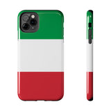 Italy flag Tough Phone Cases