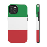 Italy flag Tough Phone Cases