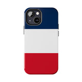 France flag Phone Case — Blue White Red Protective Cover