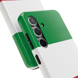 Italy flag Tough Phone Cases